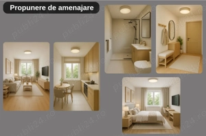Apartament cu 2 camere, cartier Țiglina I, parter. - imagine 3