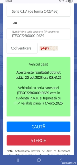 vand Toyota cu 7 locuri - imagine 9