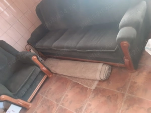 Canapea extensibila si dou fotolii  in stare foarte buna, negociabil - imagine 3