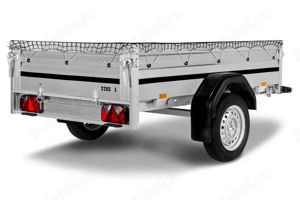 Brenderup model 2205S 750 KG,Inmatriculata - imagine 2