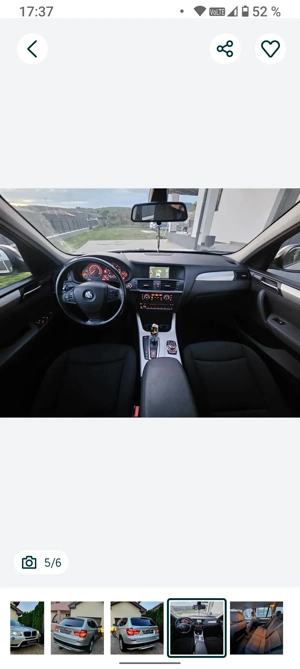 Vând Bmw X3, Xdrive, Xenon, Automat, Navi, Head Up Display - imagine 5