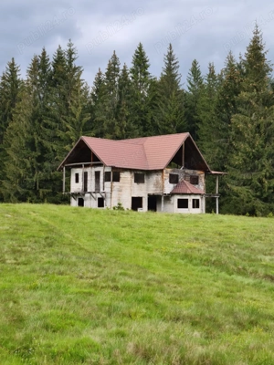 Vand cabana plus teren la munte zona Bradet 