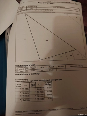 Vand teren extravilan 2500mp Floresti Prahova - imagine 2