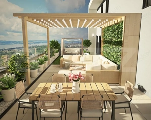Apartament tip Penthouse, 170mp, parcare, terasa, zona Andrei Muresanu