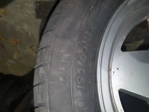 Jante origibale GM r15 cu anvelope aproape noi - imagine 5