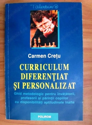 curriculum diferentiat si personalizat de carmen cretu editura polirom 1998 208 pagini stare buna