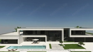 Casa de lux moderna cu 12 camere si piscina – Design minimalist inspirat din Miami | 1167 mp utili p - imagine 6