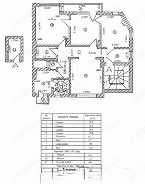 Apartament 4 camere, bloc interbelic solid (1936)   etaj 1, zona centrală - imagine 2 Apartament 4 camere, bloc interbelic solid (1936)   etaj 1, zona centrală - imagine 2
