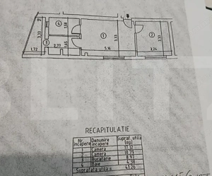 Apartament 2 camere, 41 mp utili + balcon, centrală proprie, bloc 2011 - imagine 10