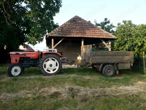 Tractor Fiat u500 + remorca cu prelata - imagine 4