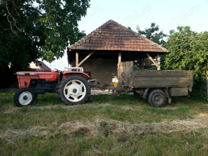 Tractor Fiat u500 + remorca cu prelata