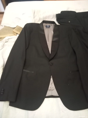 costum negru  - imagine 2