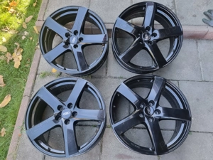 Jante AUDI mercedes.skoda,vw 5X112 PE 19,negre - imagine 2