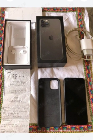 iPhone 11 pro full box,prim proprietar,impecabil