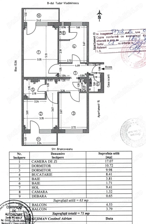 Apartament 3 camere, decomandat, Bd. Tudor Vladimirescu - PROPRIETAR - imagine 7