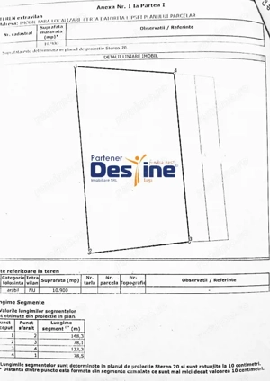 Teren intravilan cu puz aprobat P+M 10900 mp la drumul european, curent si apa  - imagine 2