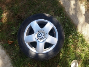Vând set roți de aliaj R15 ,fabrică Polo 9N 2005 - imagine 4