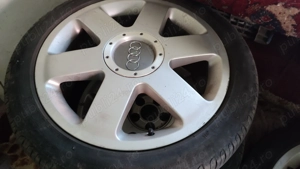 Vând jante orig Audi, R17 5x100 7,5J ET32 - imagine 3
