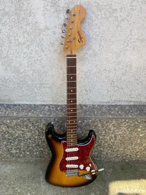 chitara electrica Squier by Fender Affinity series editie aniversara 20 ani