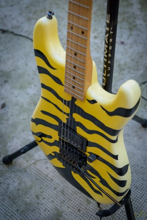 Vand chitara Esp George Lynch M-1 Yellow Tiger - imagine 4