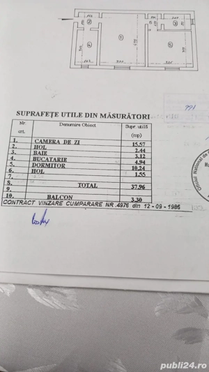 Ap 2 Cam Circa Darmanesti 42mp etaj 2 centrala termopan luminos calduros