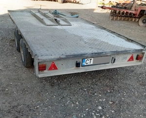 Vand remorca platforma Ifor williams 3500kg - imagine 5