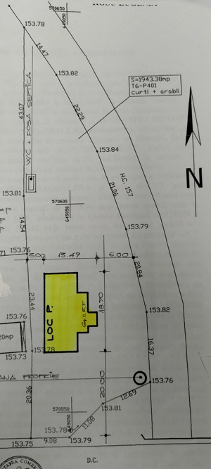 Teren intravilan de vânzare Săucești, sat Săucești  - imagine 3