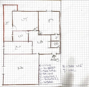 Apartament de 3 camere Florilor-Craiter ( Boxa+Centrala ) - imagine 9