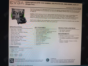 Placa video geforce gtx 1050 2gb  - imagine 2