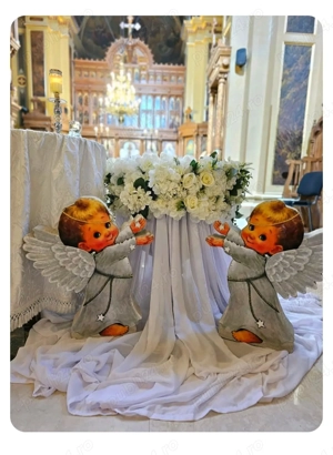 Aranjamente botez cristelnita Arcada baloane Photocorner Decor baloane - imagine 3