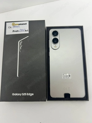 Telefon mobil Samsung Galaxy S25 Edge, 12GB RAM, 256GB -I- - imagine 3