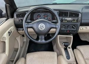 VW Golf 3.5, Cabrio, 1.6, Benzina, 101 CP, Automat, 1999, Euro 2 - imagine 6