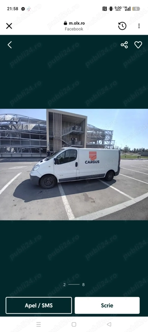 RENAULT TRAFIC 2.0 115cp euro 5- 2011