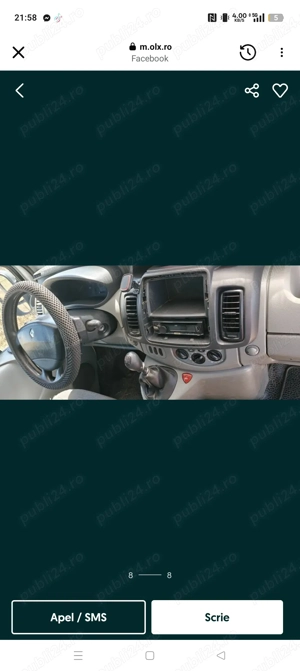 RENAULT TRAFIC 2.0 115cp euro 5- 2011 - imagine 6