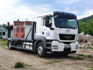camion platforma +remorca Euro5 automat , Man Tgs