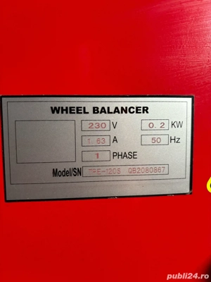 Aparat echilibrat roti BIG RED  - imagine 2