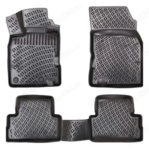 Paravanturi geam Renault Kadjar 2015 cu cleme negru fumuriu - imagine 2