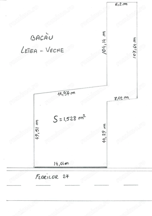 Teren de vanzare in comuna Letea-Veche.