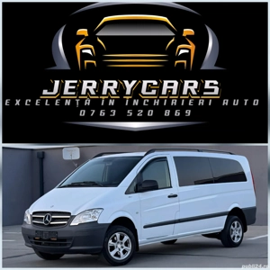 Inchiriez - Inchiriere Duba Microbus Mercedes-Benz Vito  7+1 cu sau fără șofer - imagine 2