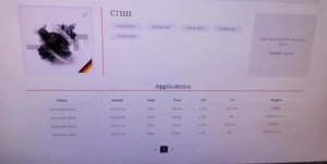 Miez turbo suflanta Mercedes Benz CT1111