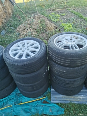 Jante aluminiu originale si cauciucuri diferite mărimi de la r14 pana la r 18