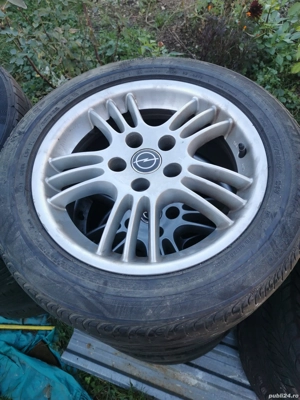 Jante aluminiu originale Mazda  de Opel ( setul al treilea se potrivește Scoda Passat  golf 4)  - imagine 2