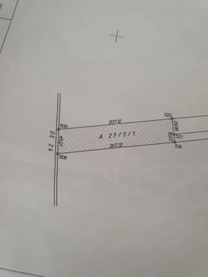Teren 9300 mp Izvor   Tărlungeni, front 45 m, acte la zi - imagine 2