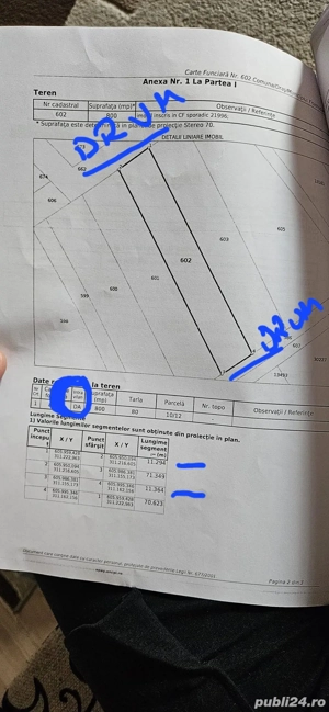 teren intravilan 800 mp - imagine 2