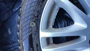 Roti 205/55R16 anvelope allseason Yokohama DOT 2024 cu janta aliaj FORD si piulite  - imagine 5