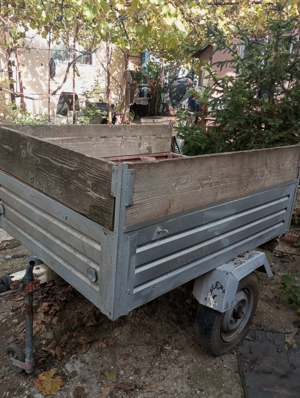 Vând remorcă pentru motocultor...... - imagine 5