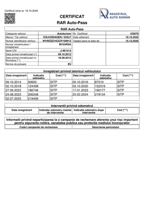 VW Golf 2013 1.6 tdi  - imagine 9