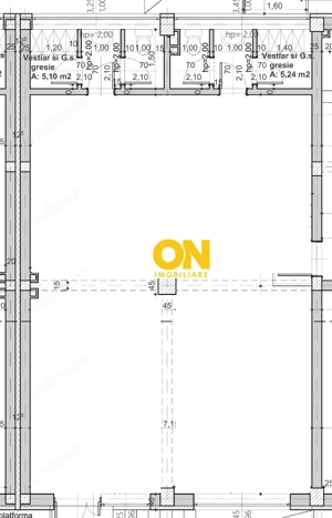 Spatiu nou de birouri, 82 mp, + boxa 17 mp, zona Centru - imagine 3