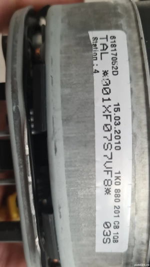 Airbag volan 3 spite Volkswagen VW Golf 5, 6, Tiguan , Passat B6, Jetta 3, Touran - imagine 3