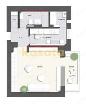 OPORTUNITATE | STUDIO MODERN | BLOC 1986 | COLENTINA |CENTRALA PROPRIE - imagine 13